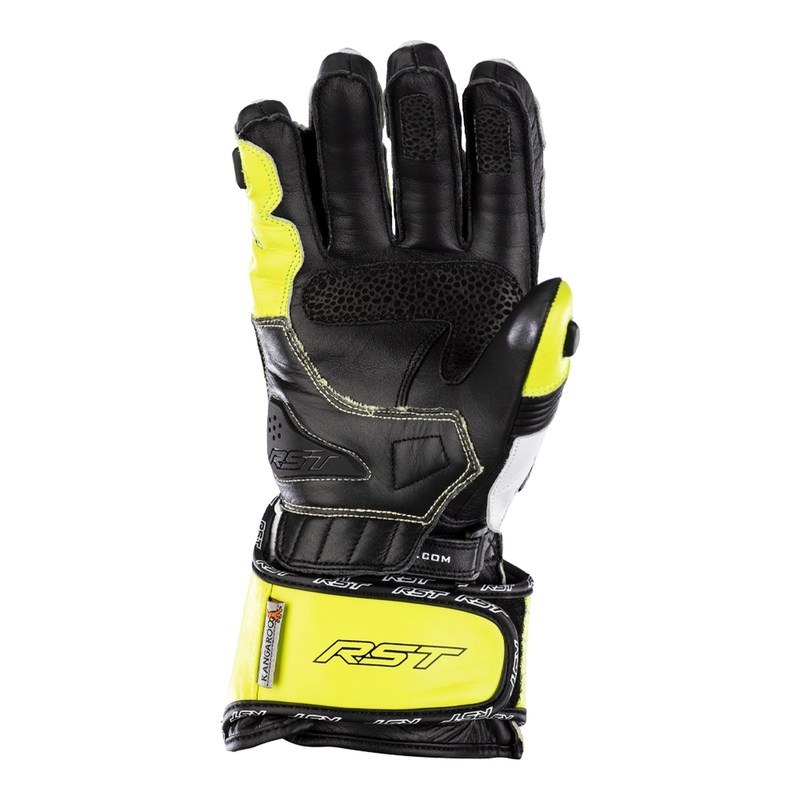 White RST Tractech Evo CE Mototrcycle Gloves 