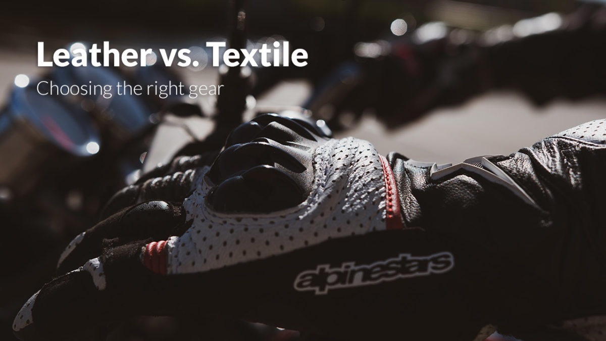 Motorcycle Clothing Leather vs. textile Copenhagen Motorcycles