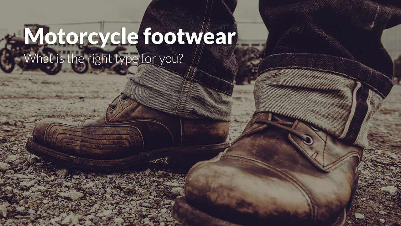 fodtøj og støvler typer - Copenhagen Motorcycles