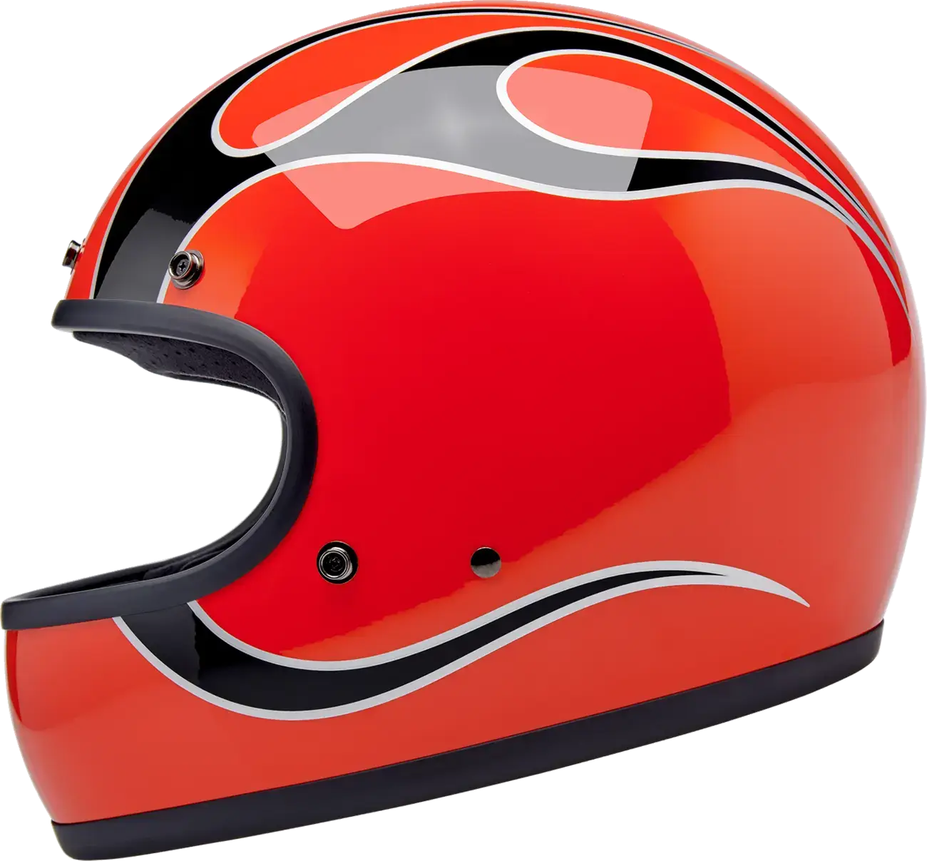 biltwell_gringo_competition_orange_w_flames_00004 Gringo - Flames - Image 1